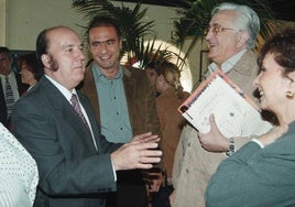 Chiquito de la Calzada y Mariano Ozores, en la Semana de Cine de Estepona.