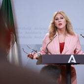 Carolina España, consejera de Hacienda y portavoz de la Junta.