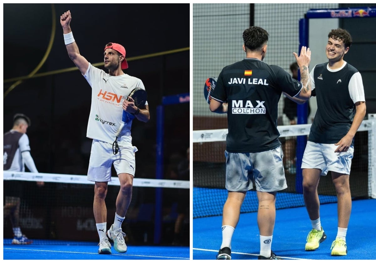 Cal y arena para los malagueños en el regreso del Premier Padel