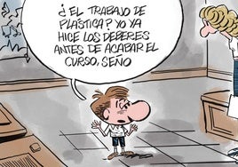 La actualidad deportiva del mes de mayo, en las viñetas de Pachi