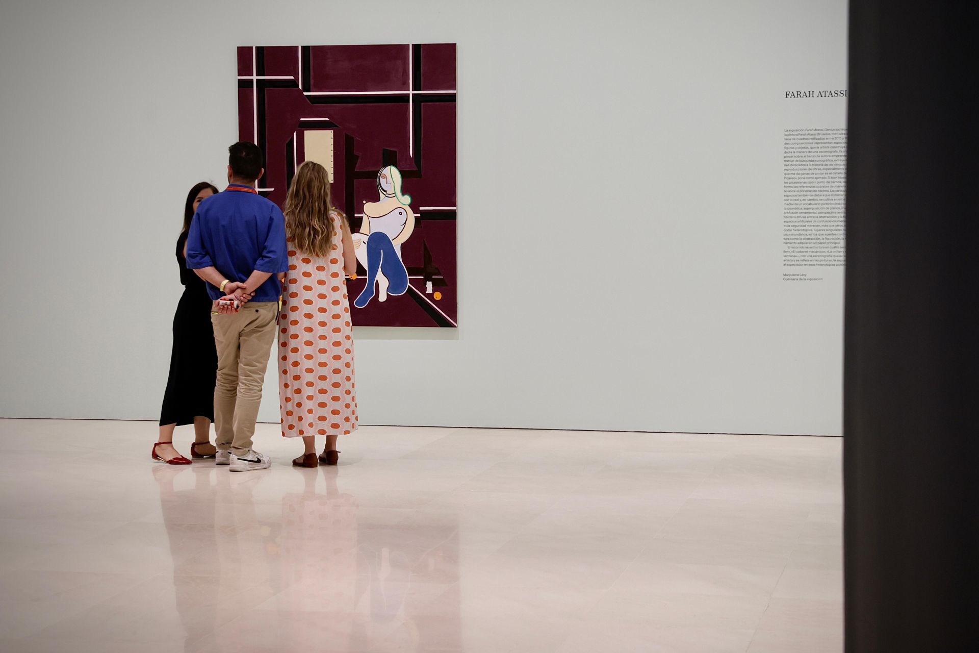 El Museo Picasso Málaga presenta una exposición de la artista belga Farah Atassi