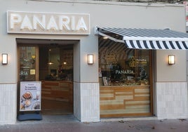Local de la cadena Panaria.