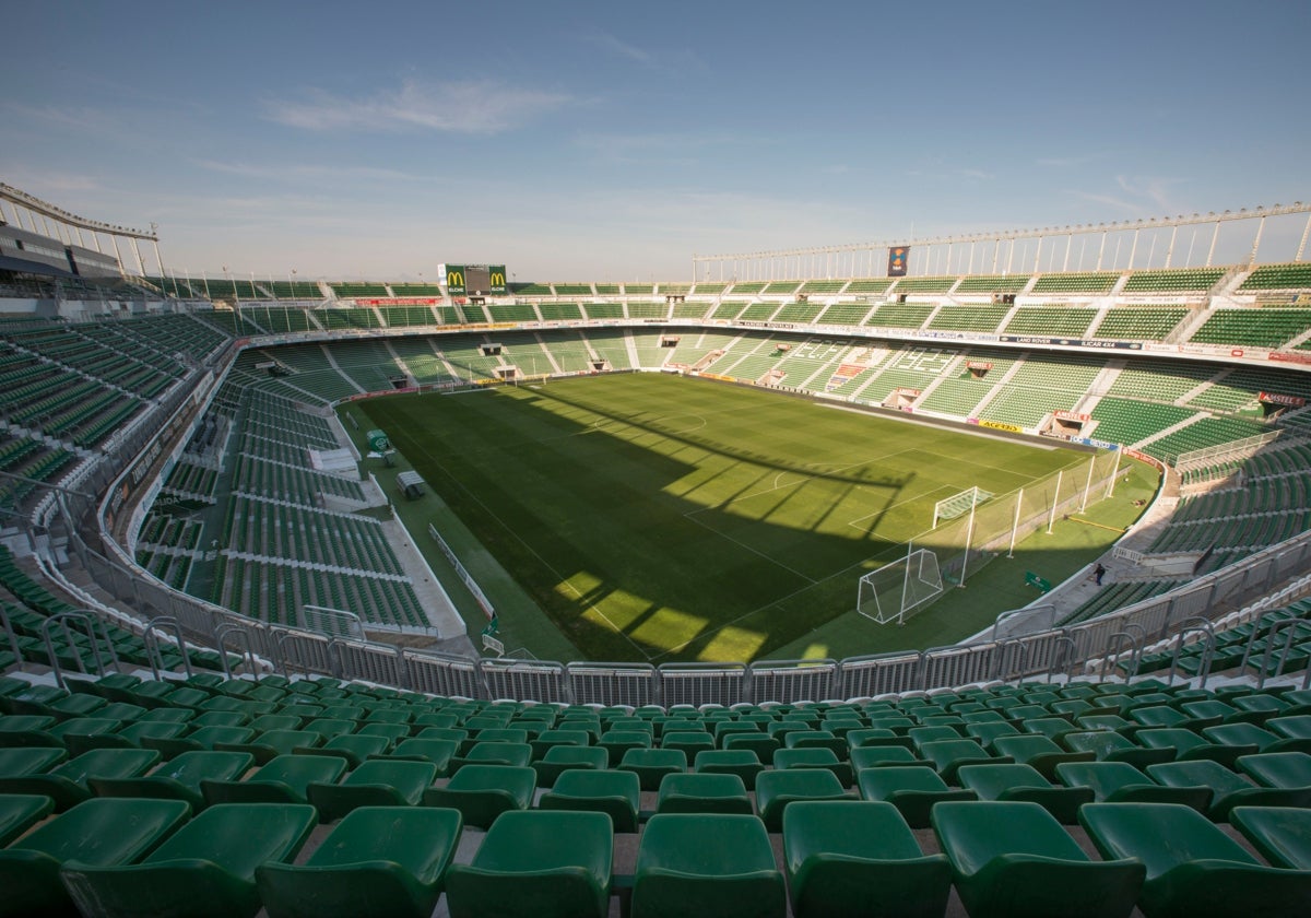 Estadio Martínez Valero, el campo del Elche.