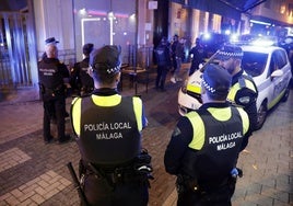 Efectivos de la Policía Local.