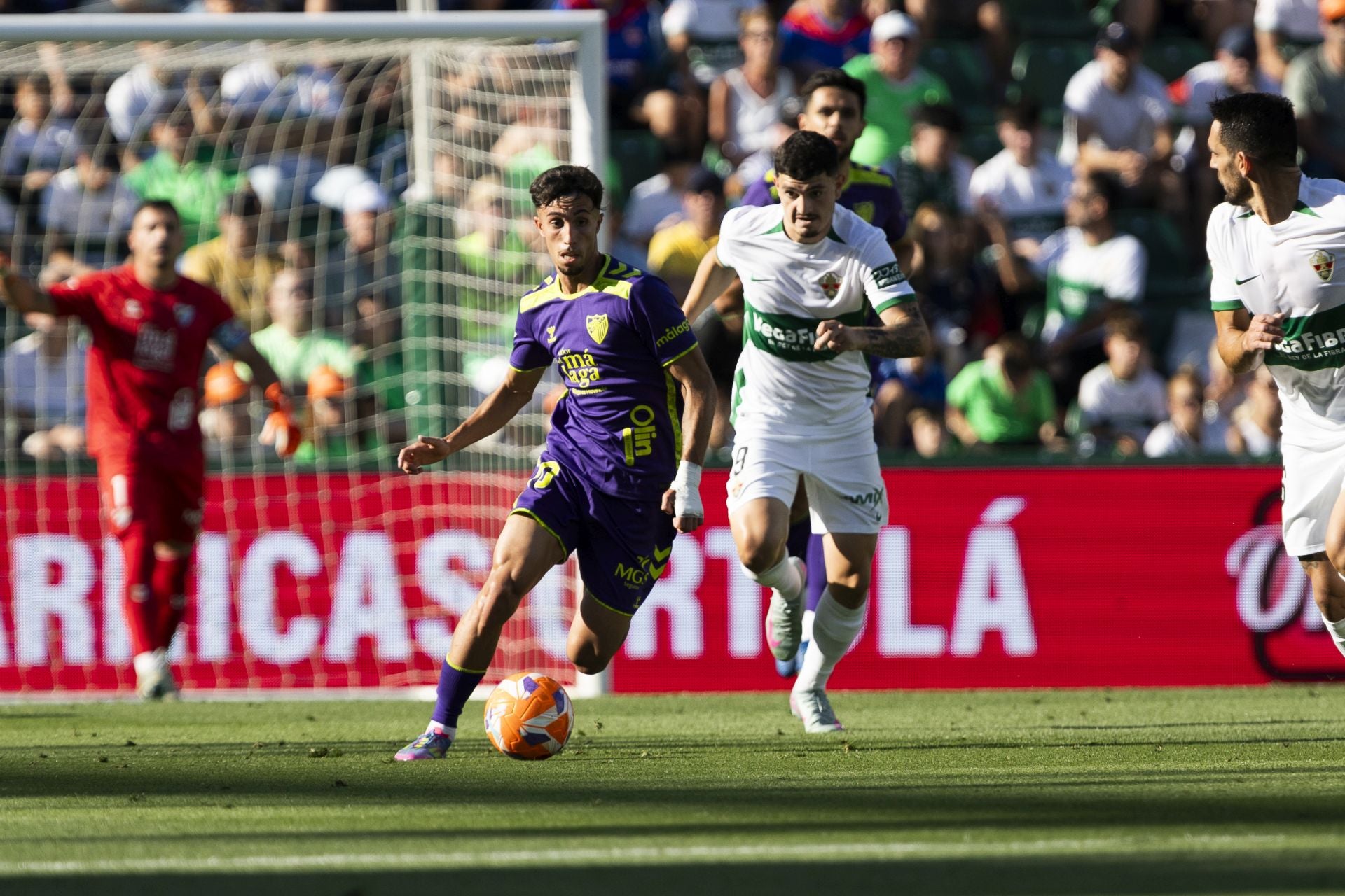 El Elche- Málaga, en imágenes