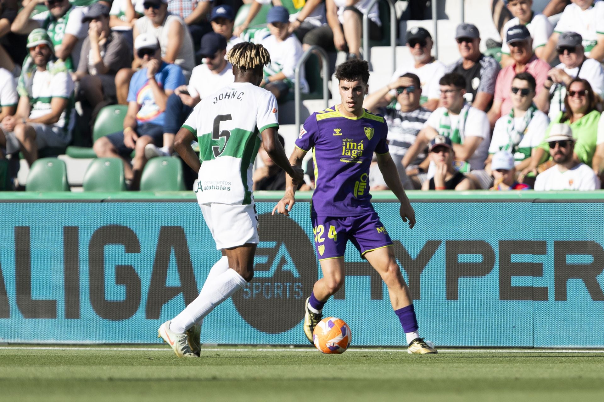 El Elche- Málaga, en imágenes