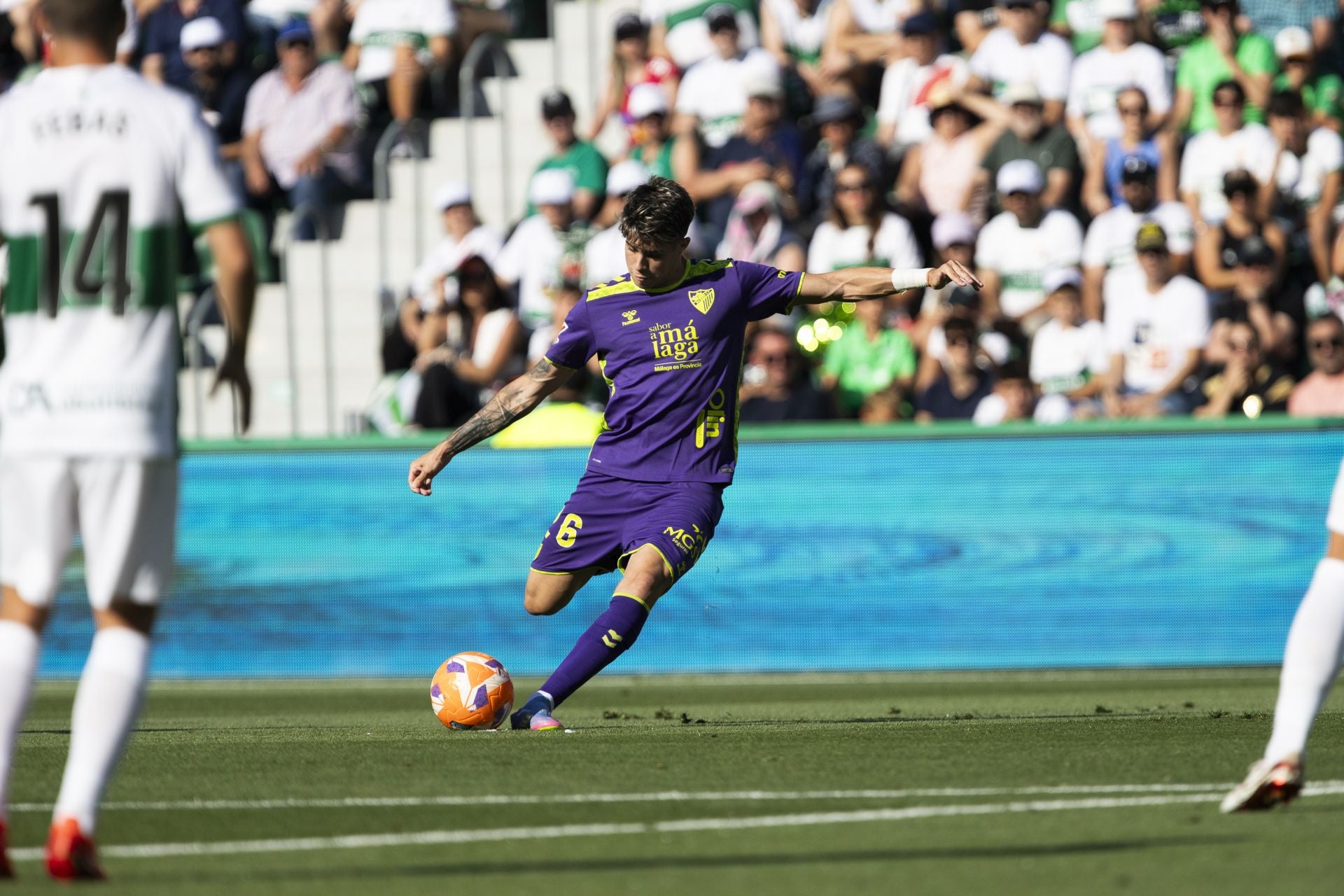 El Elche- Málaga, en imágenes