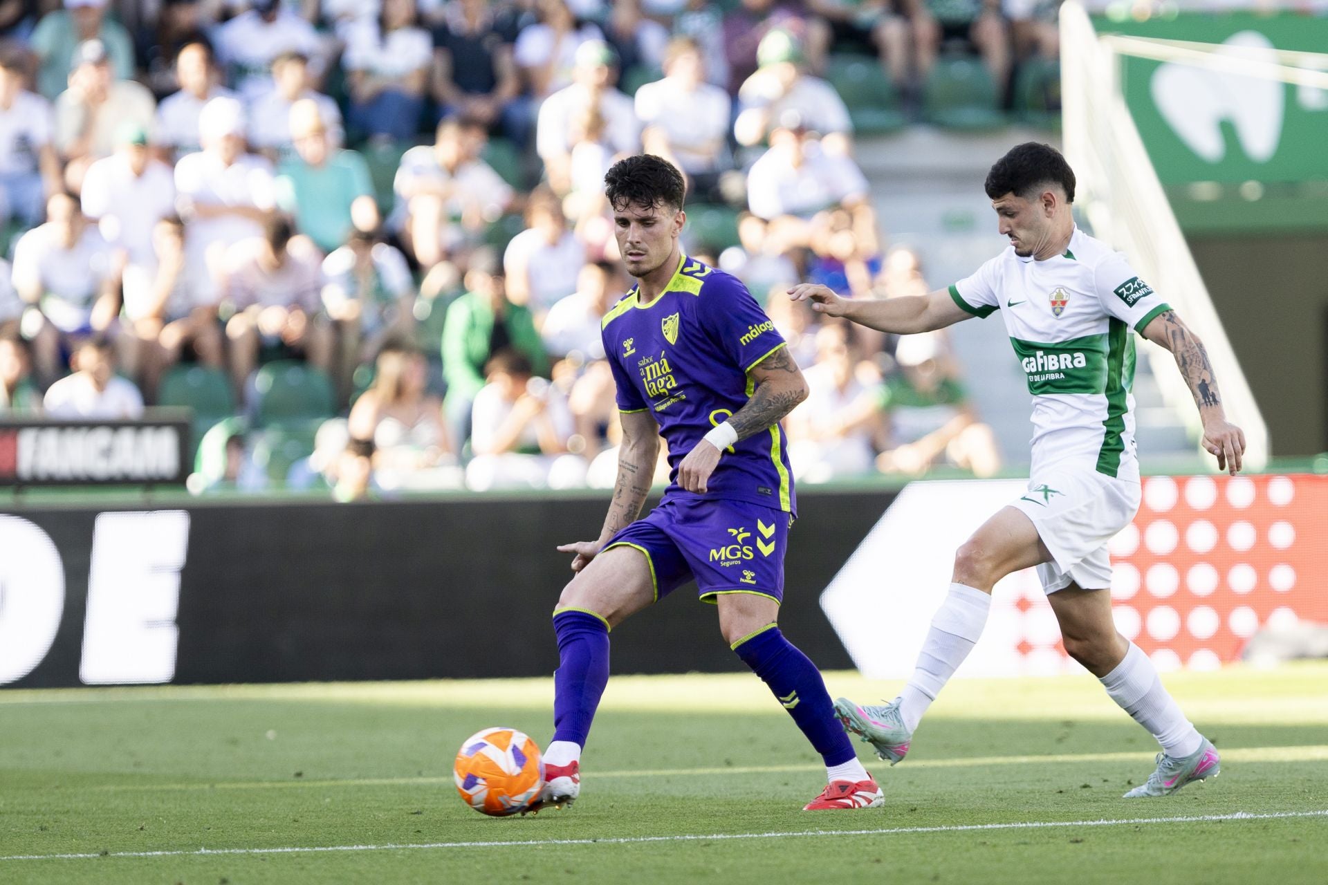 El Elche- Málaga, en imágenes