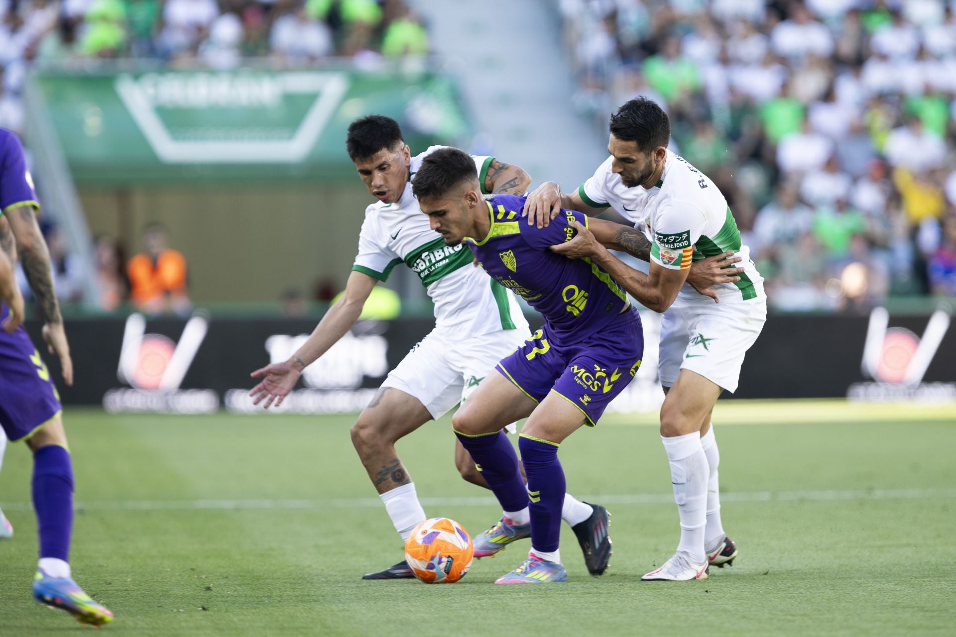 El Elche- Málaga, en imágenes