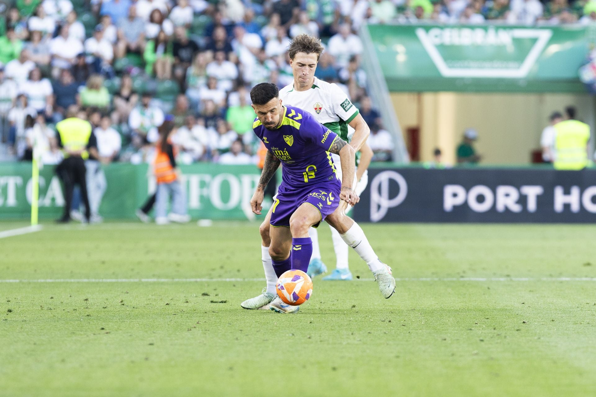 El Elche- Málaga, en imágenes