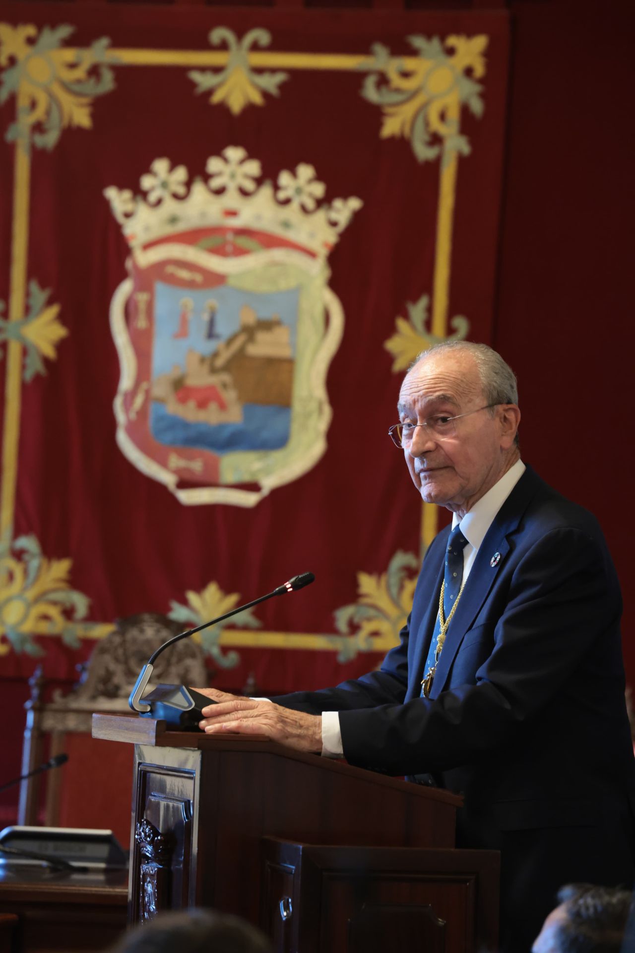 Entrega de la Medalla de la Ciudad al Colegio Oficial de Médicos de Málaga