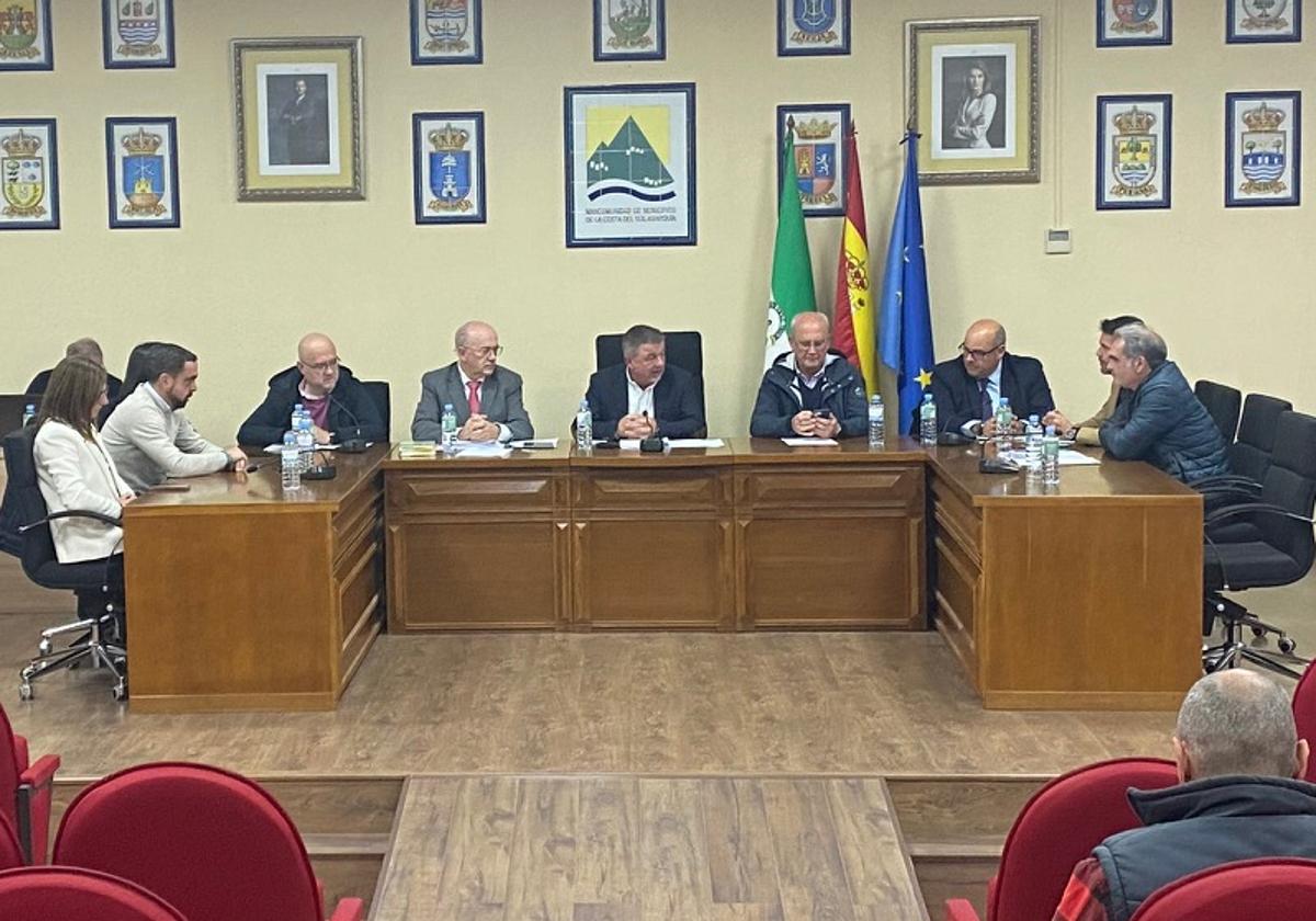 Imagen de archivo de un pleno de la Mancomunidad Oriental en esta legislatura.