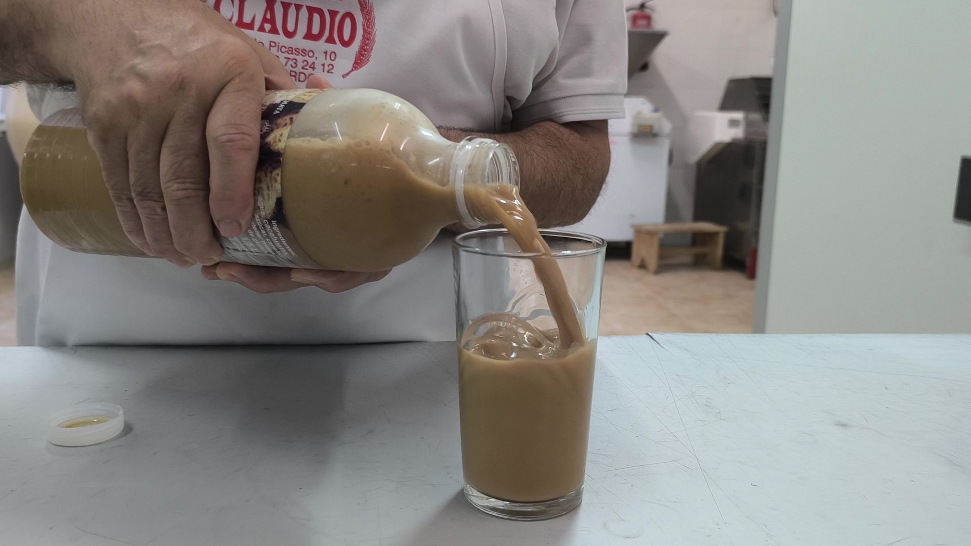 Horchata de cacahuete.