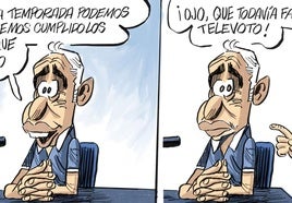 La actualidad deportiva del mes de mayo, en las viñetas de Pachi