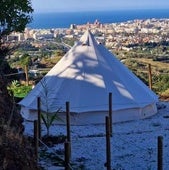 Yurta, el alojamiento que cada vez tiene más adeptos en Málaga