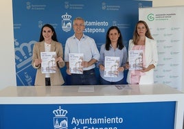 Presentación de la Cena de Verano de la AECC de Estepona.