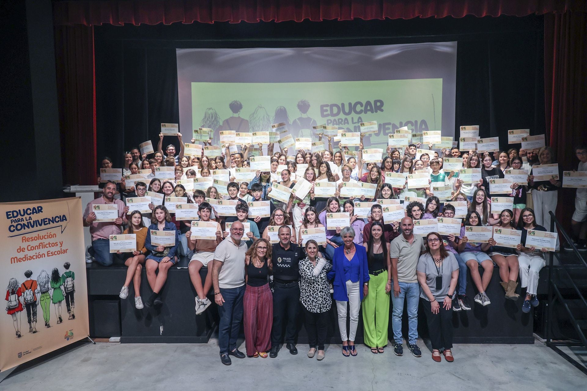 Más de cien estudiantes de Málaga reciben formación sobre resolución de conflictos este curso