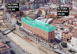 Imagen que muestra el aumento que experimentará el hotel Ibis Málaga Centro.