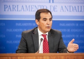 El consejero de Justicia, Administración Local y Función Pública, José Antonio Nieto