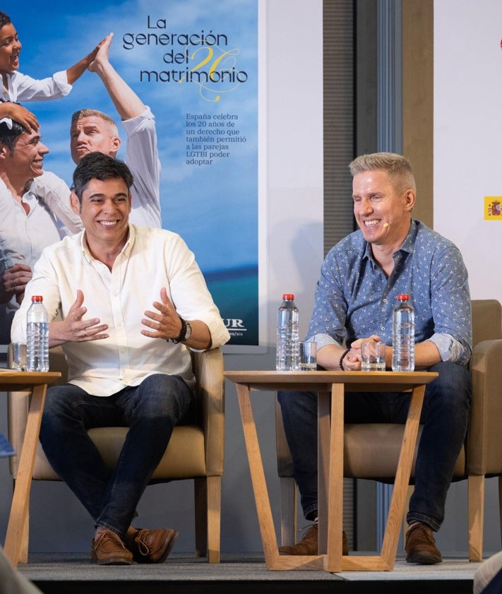Imagen secundaria 2 - Los protagonistas de la presentación de SIX.