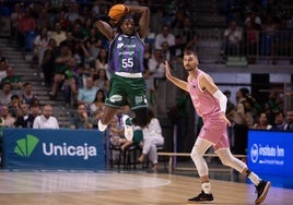 El Unicaja- Joventut, en imágenes