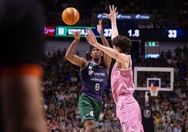 Taylor, durante el partido.