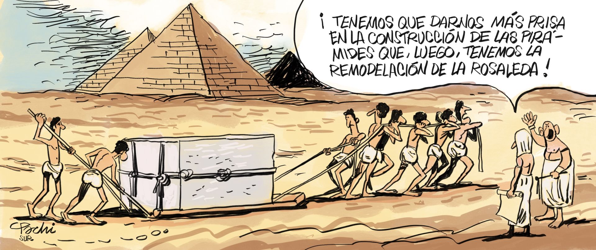 La actualidad deportiva del mes de mayo, en las viñetas de Pachi