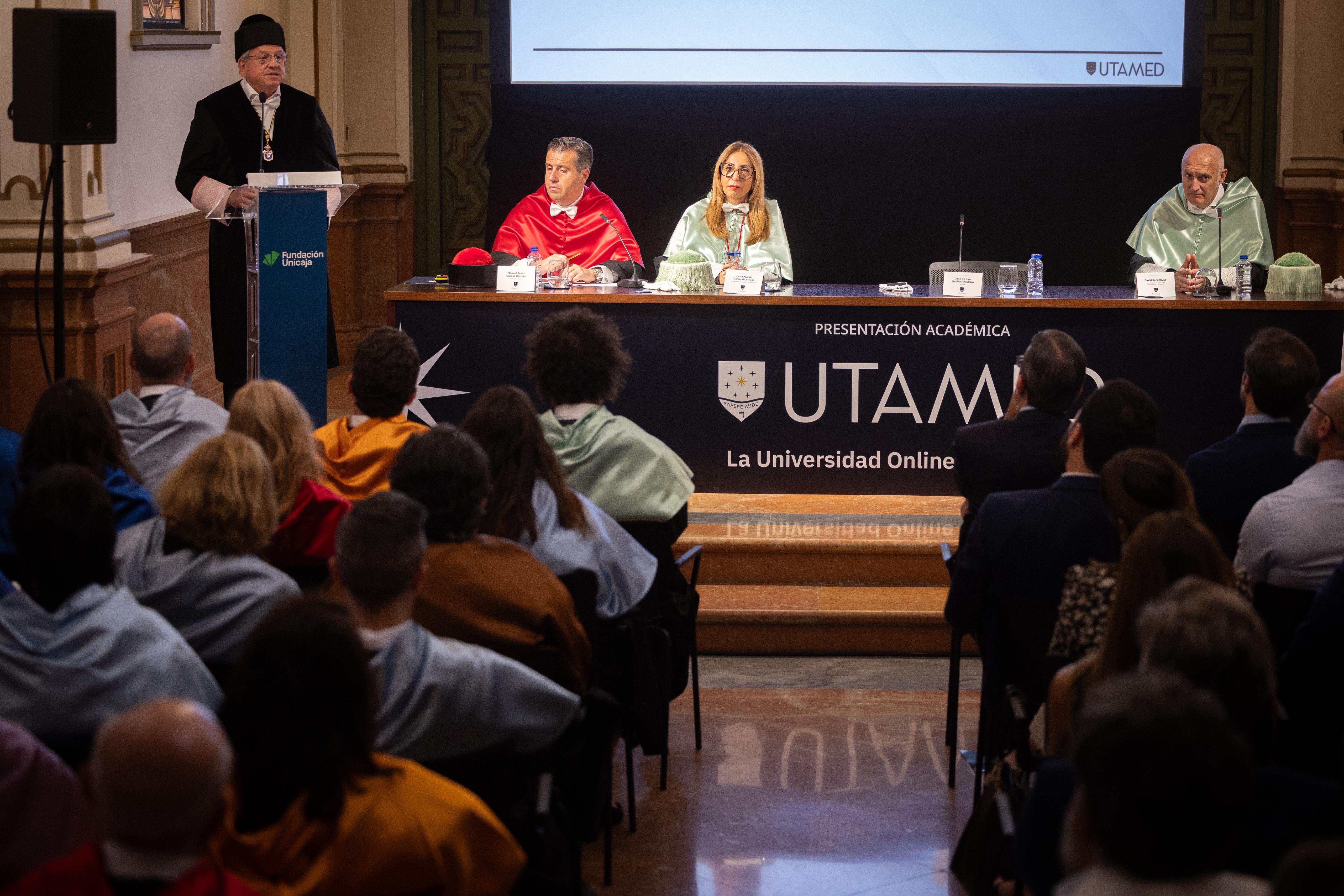Acto de presentación del proyecto académico de Utamed