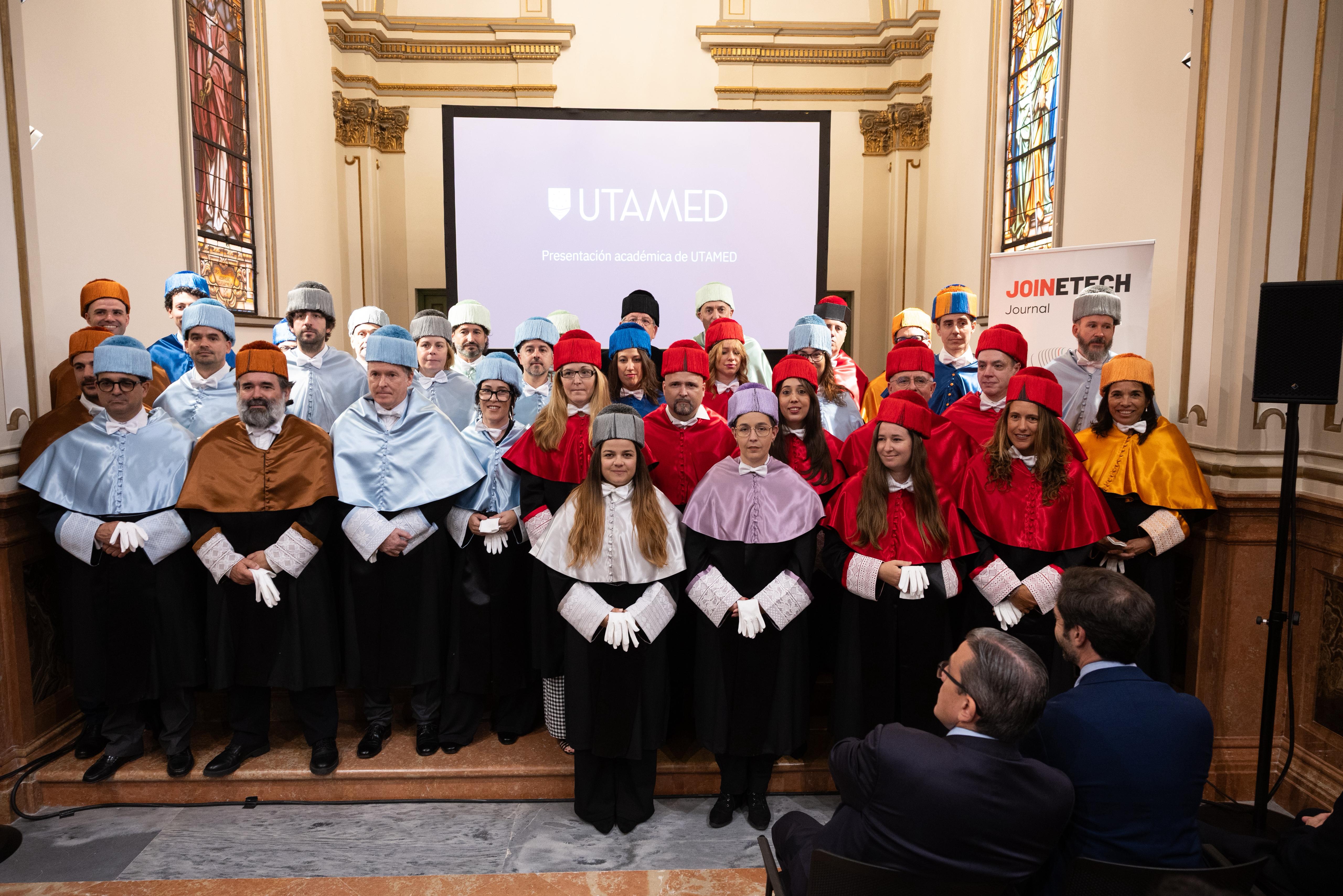Acto de presentación del proyecto académico de Utamed