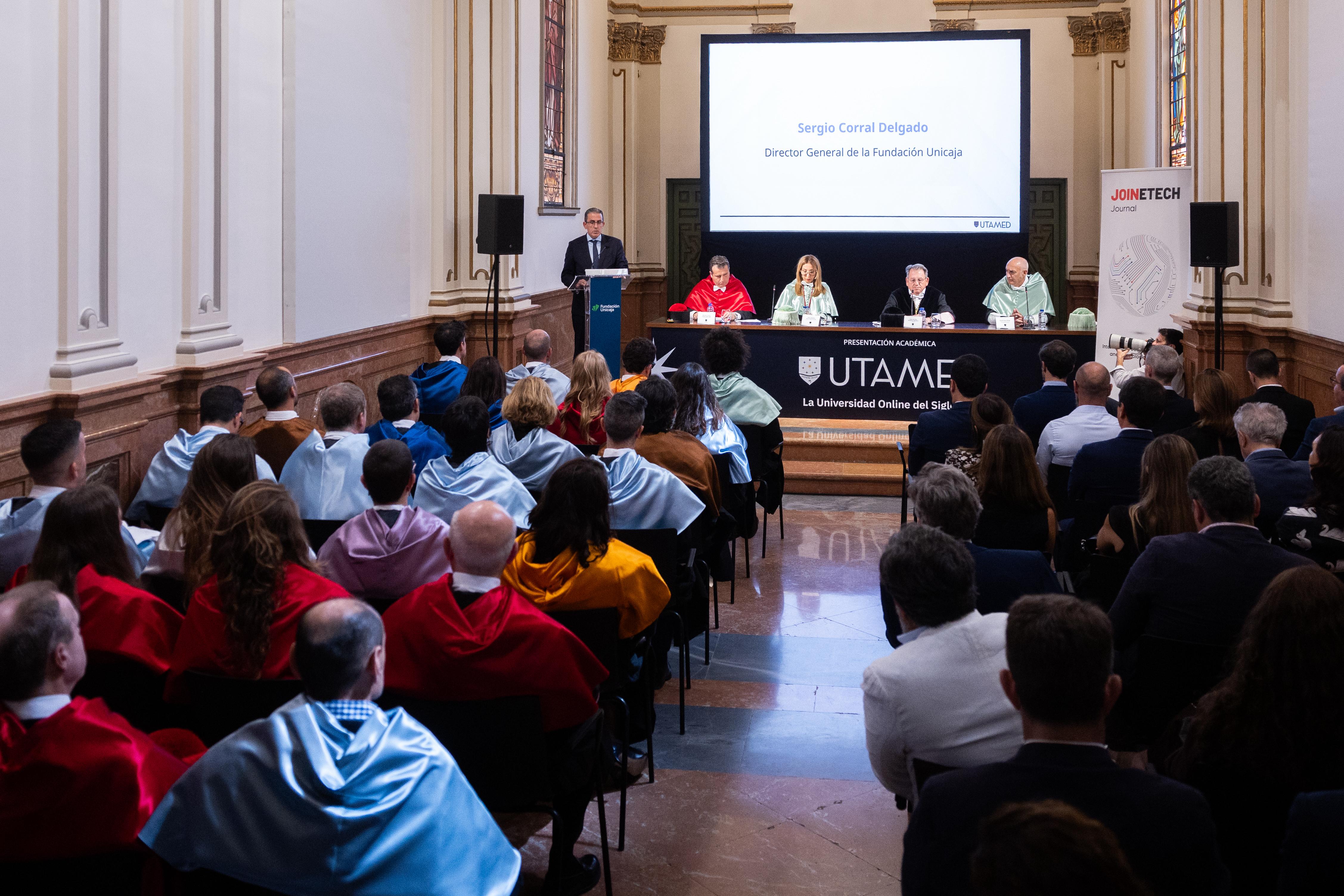 Acto de presentación del proyecto académico de Utamed