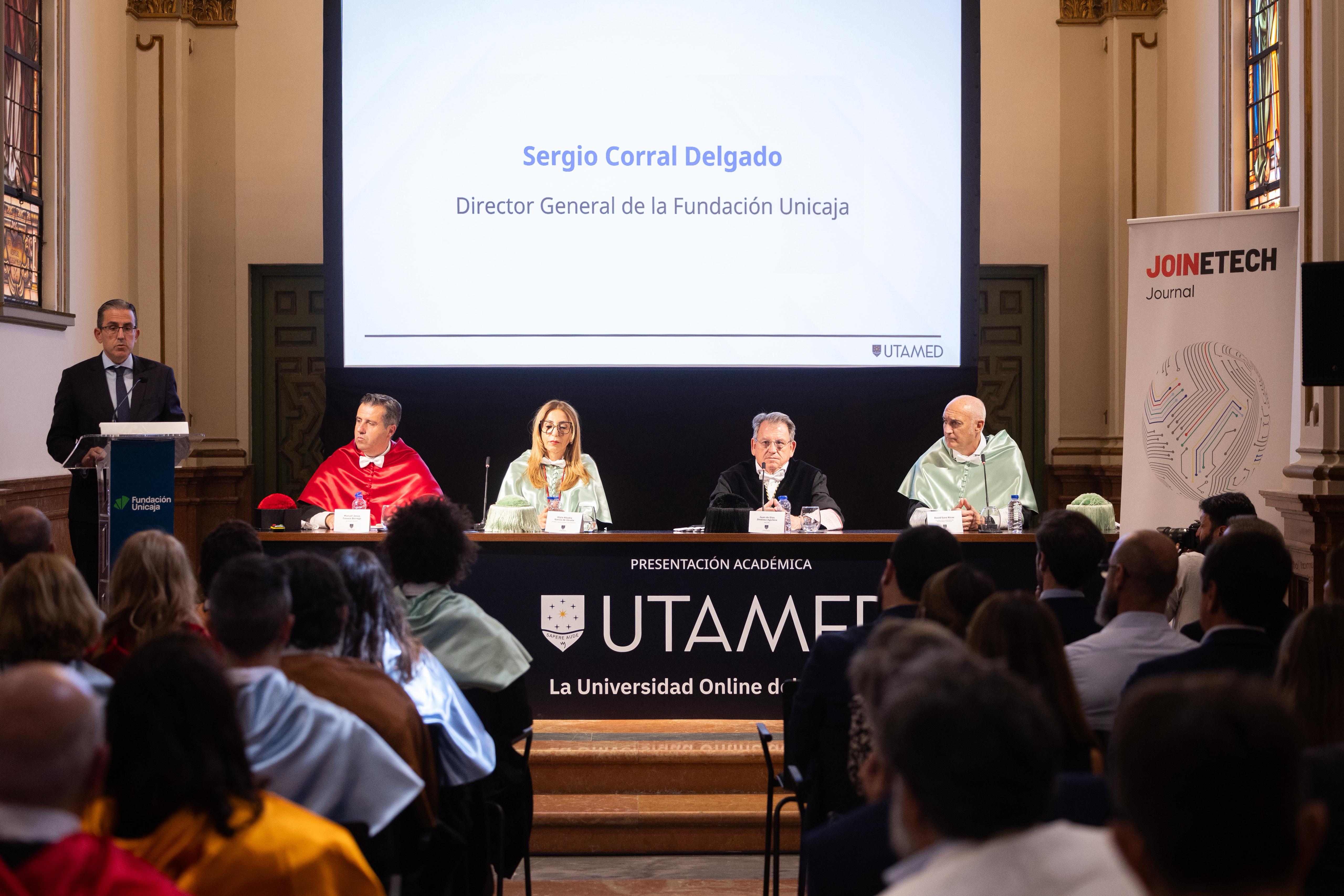 Acto de presentación del proyecto académico de Utamed