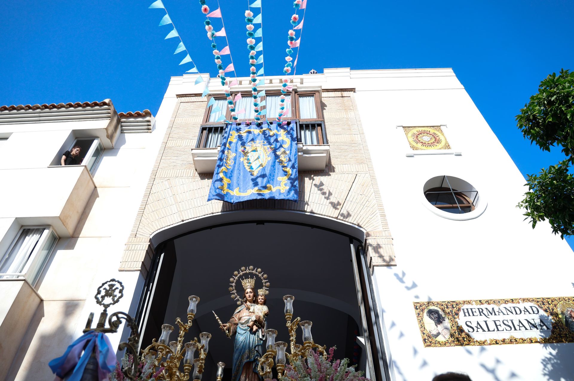 Devoción por María Auxiliadora en Capuchinos y Segalerva