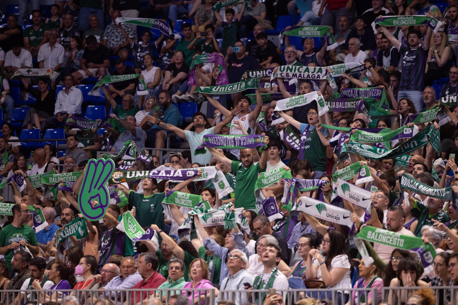 El Unicaja- Joventut, en imágenes