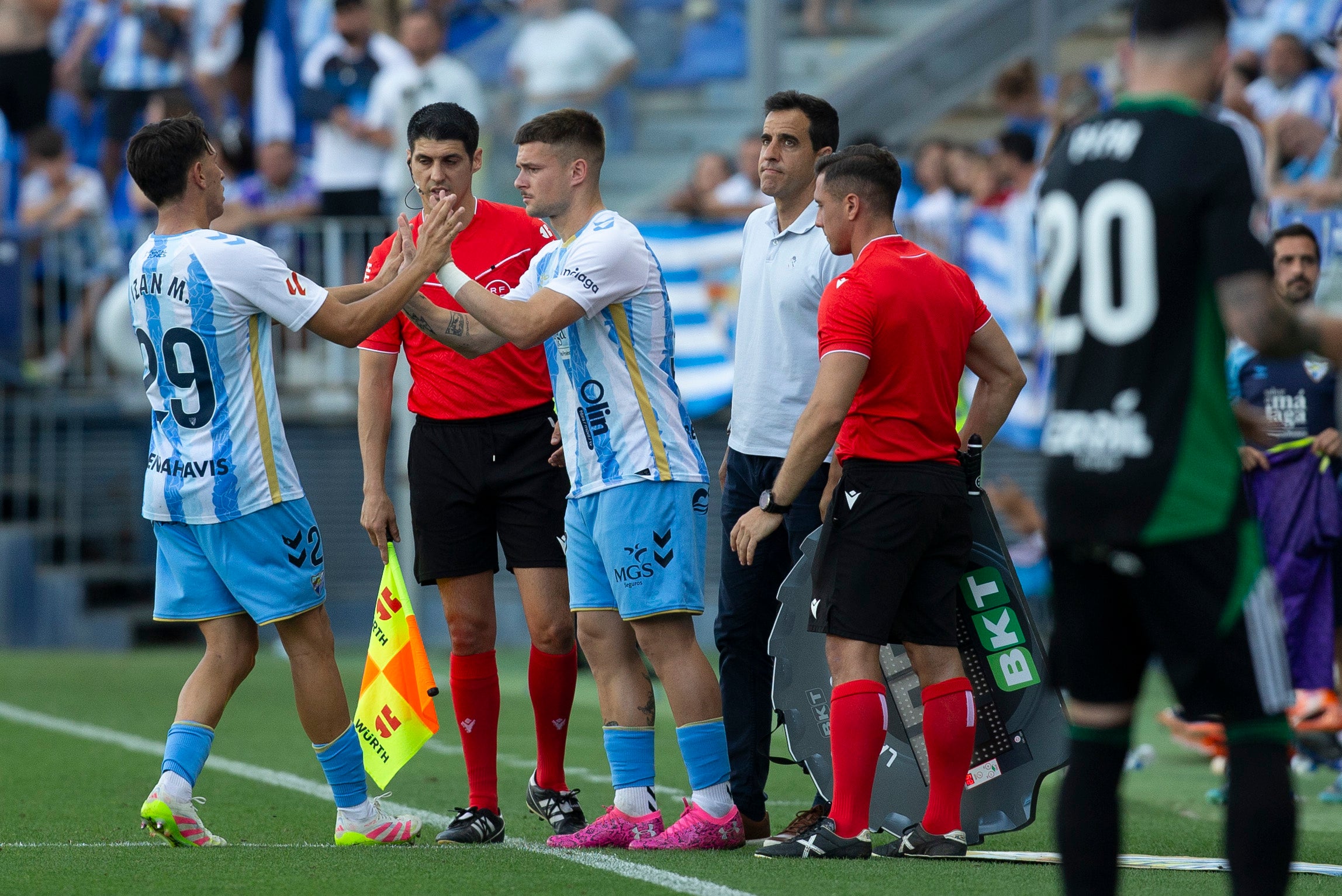 Las mejores imágenes del Málaga-Burgos