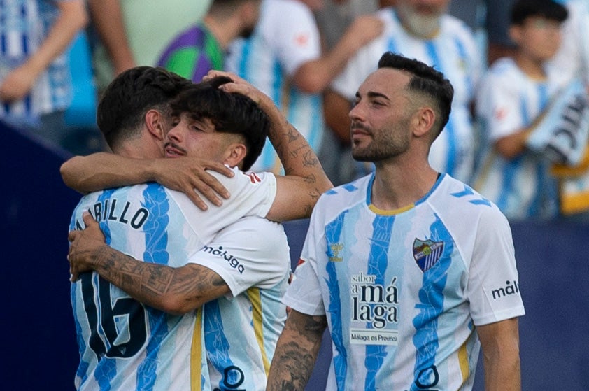 Las mejores imágenes del Málaga-Burgos