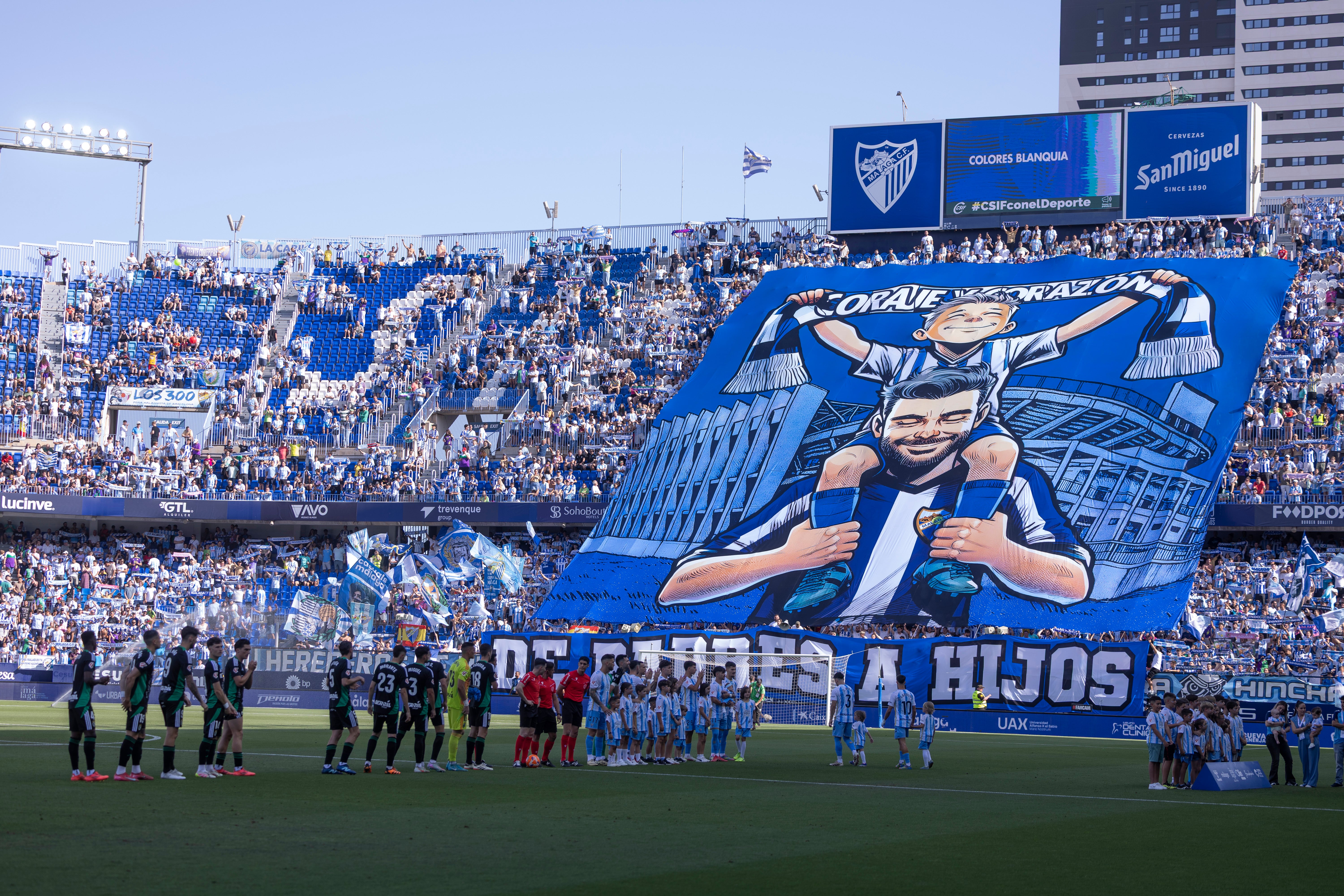 Las mejores imágenes del Málaga-Burgos