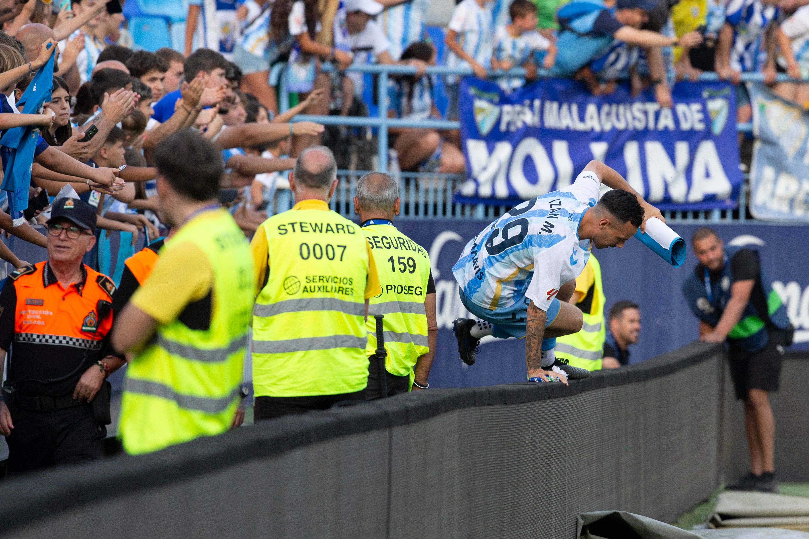 Las mejores imágenes del Málaga-Burgos