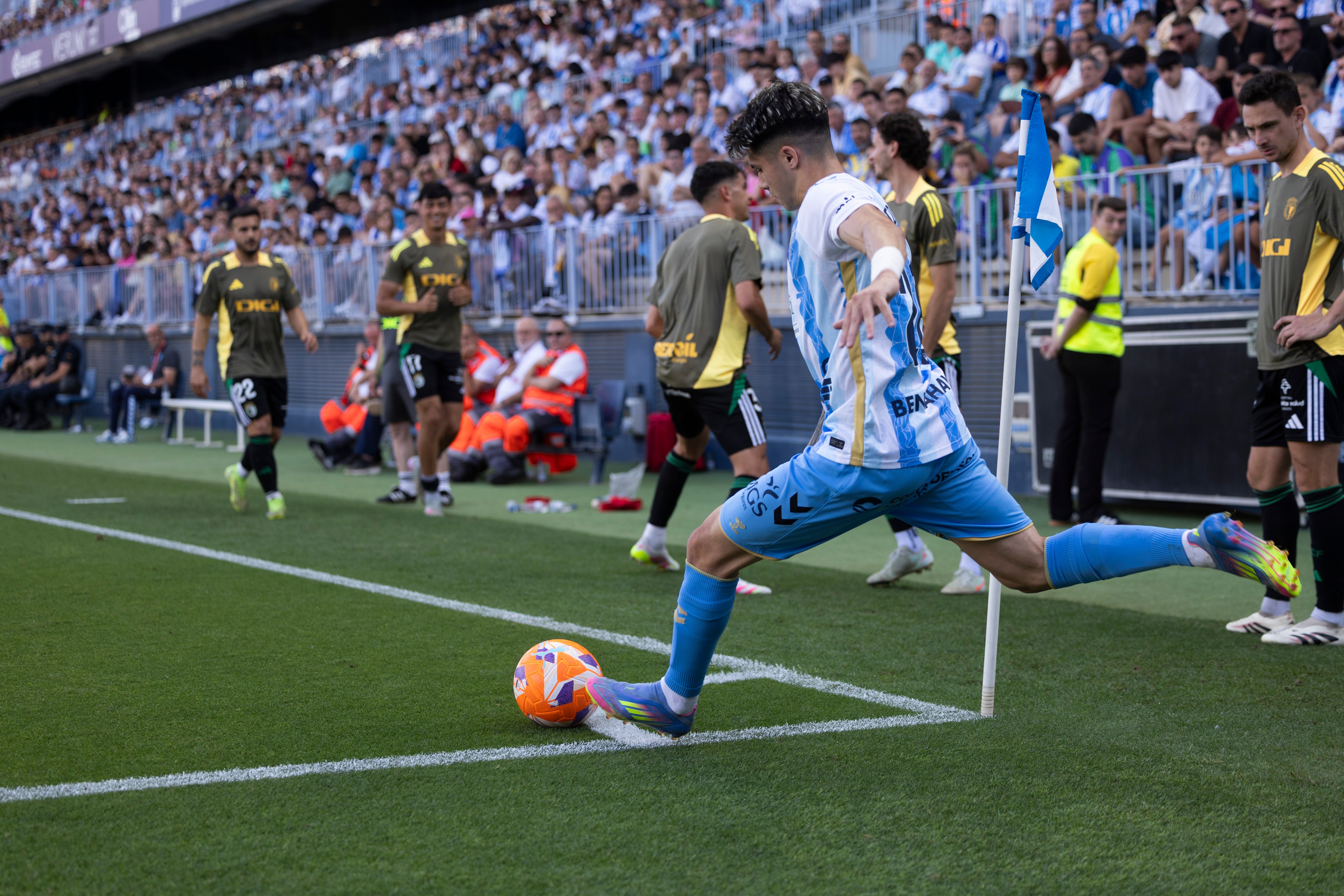 Las mejores imágenes del Málaga-Burgos