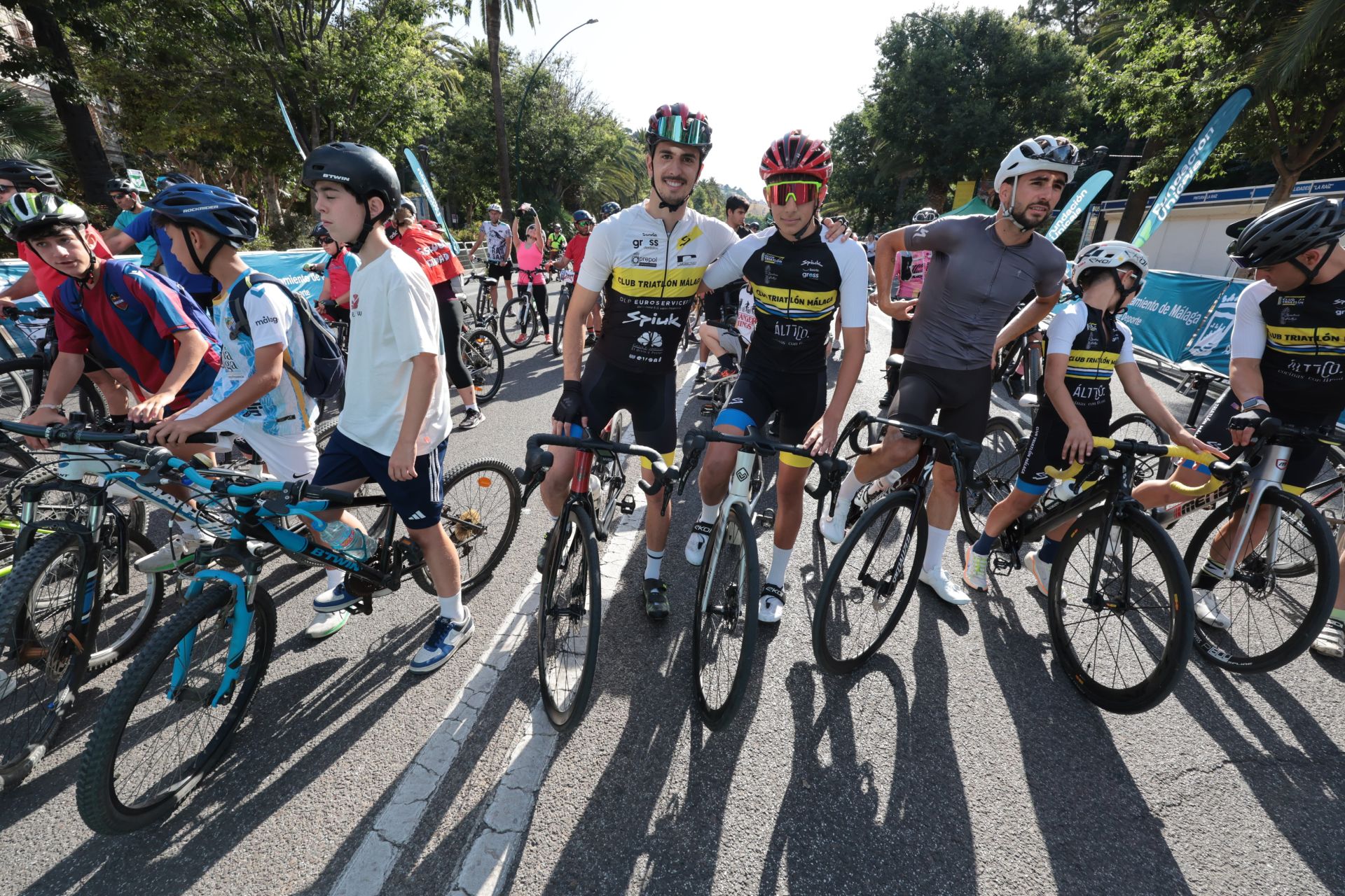 El XVIII Día de la Bici Ciudad de Málaga, en imágenes