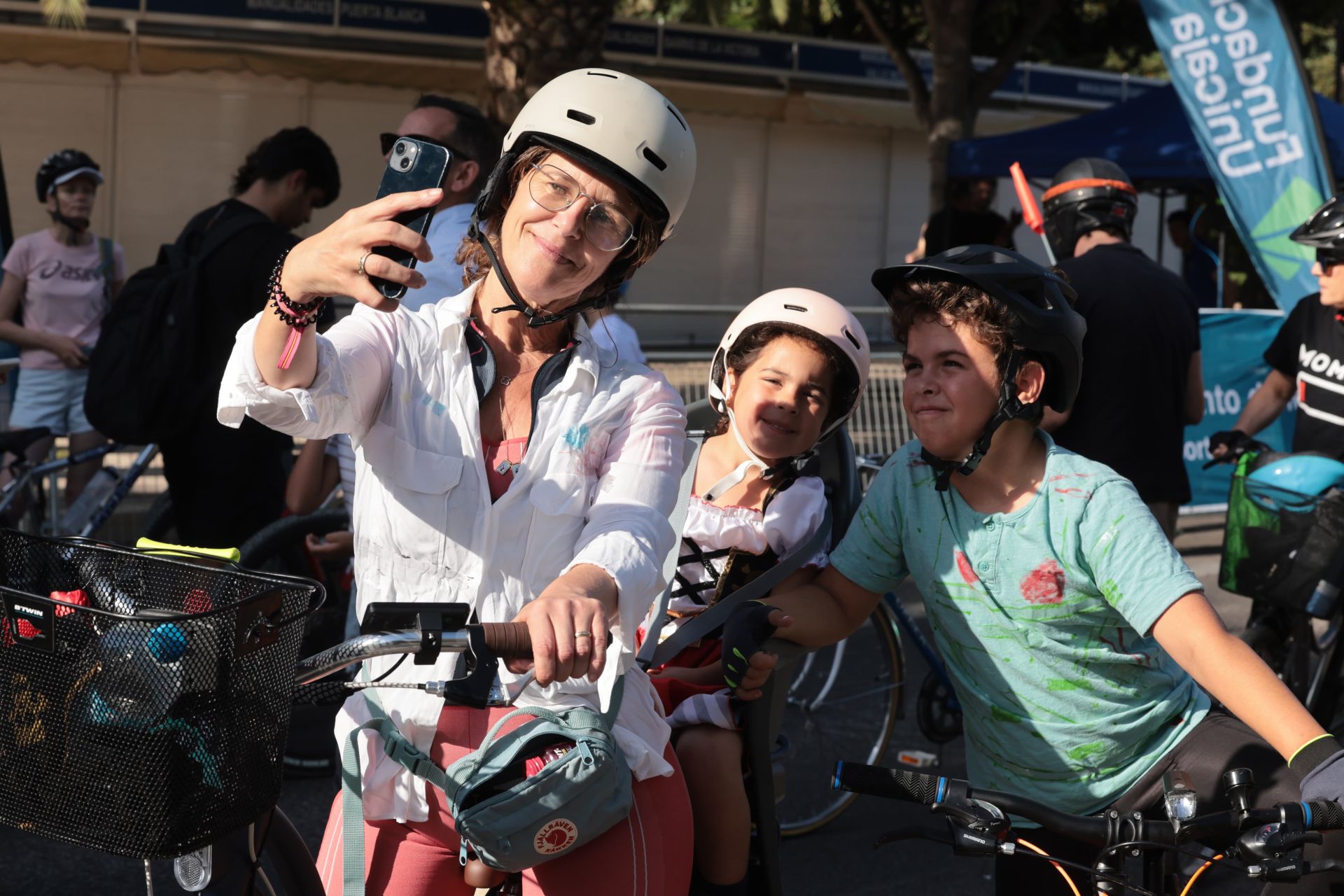 El XVIII Día de la Bici Ciudad de Málaga, en imágenes