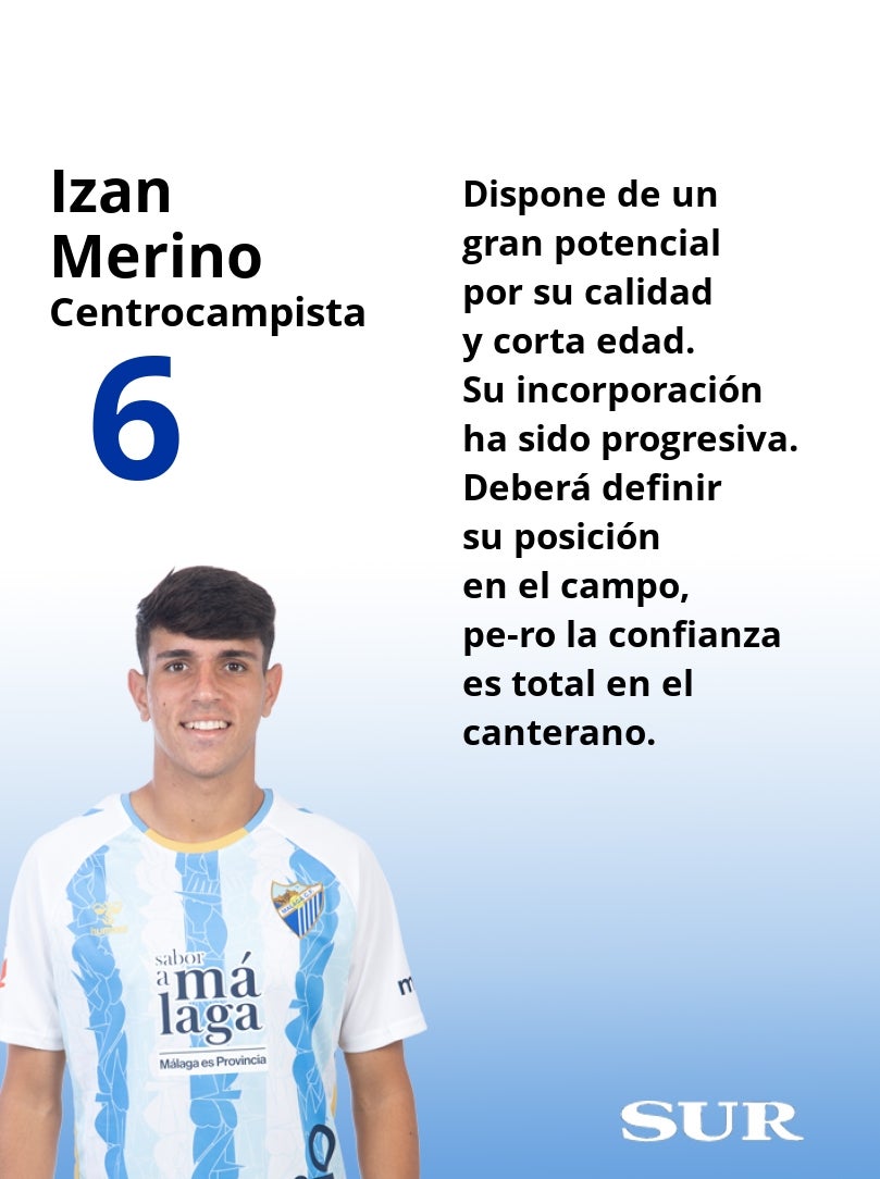 Las notas finales de los futbolistas del Málaga