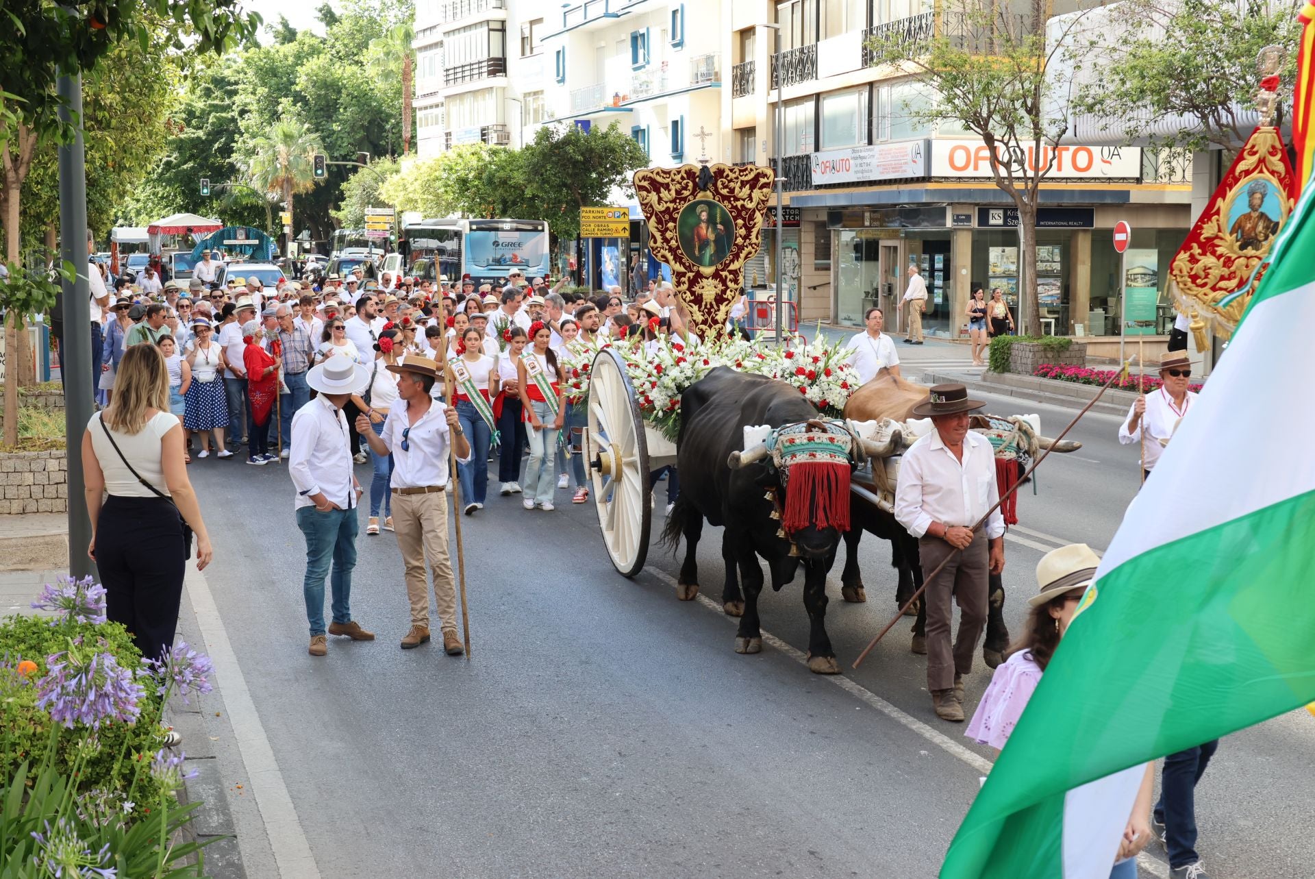 Marbella celebra su romería en honor a San Bernabé