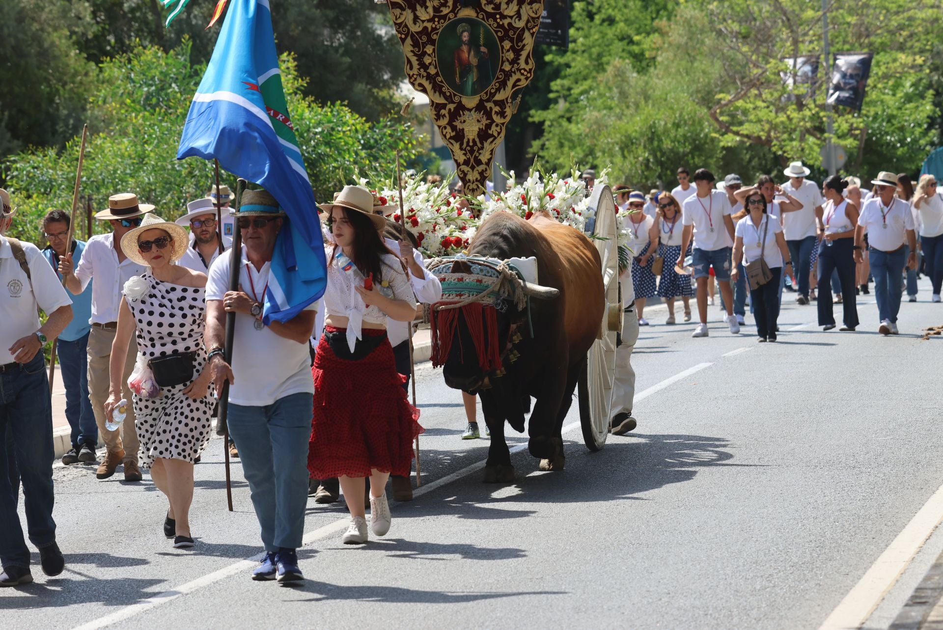 Marbella celebra su romería en honor a San Bernabé