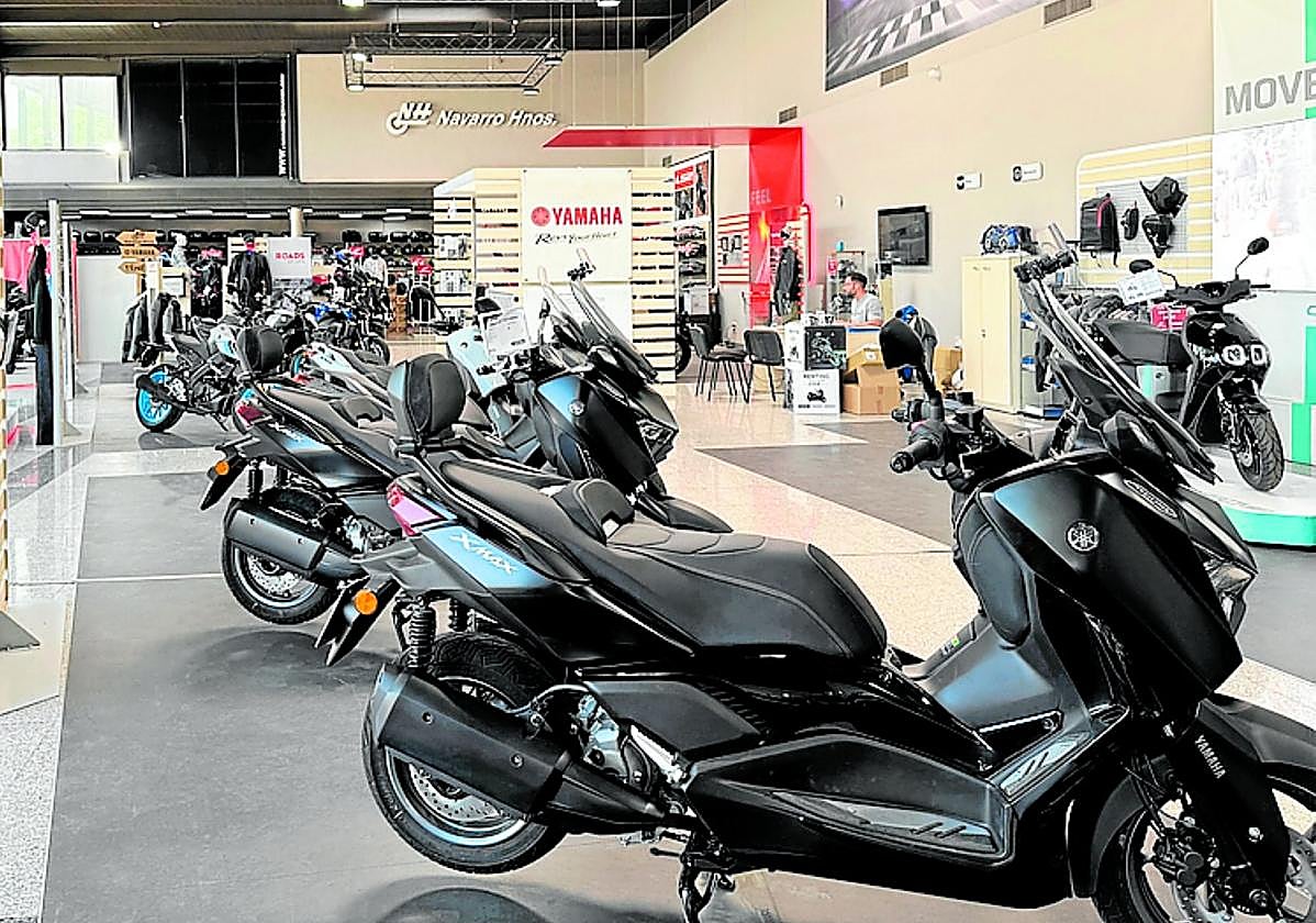 Zona de exposición en Navarro Hermanos.