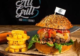 Menú doble en All Grill Burger Express Take Away a mitad de precio