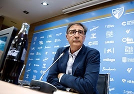 Loren Juarros, durante su comparecencia de este martes.