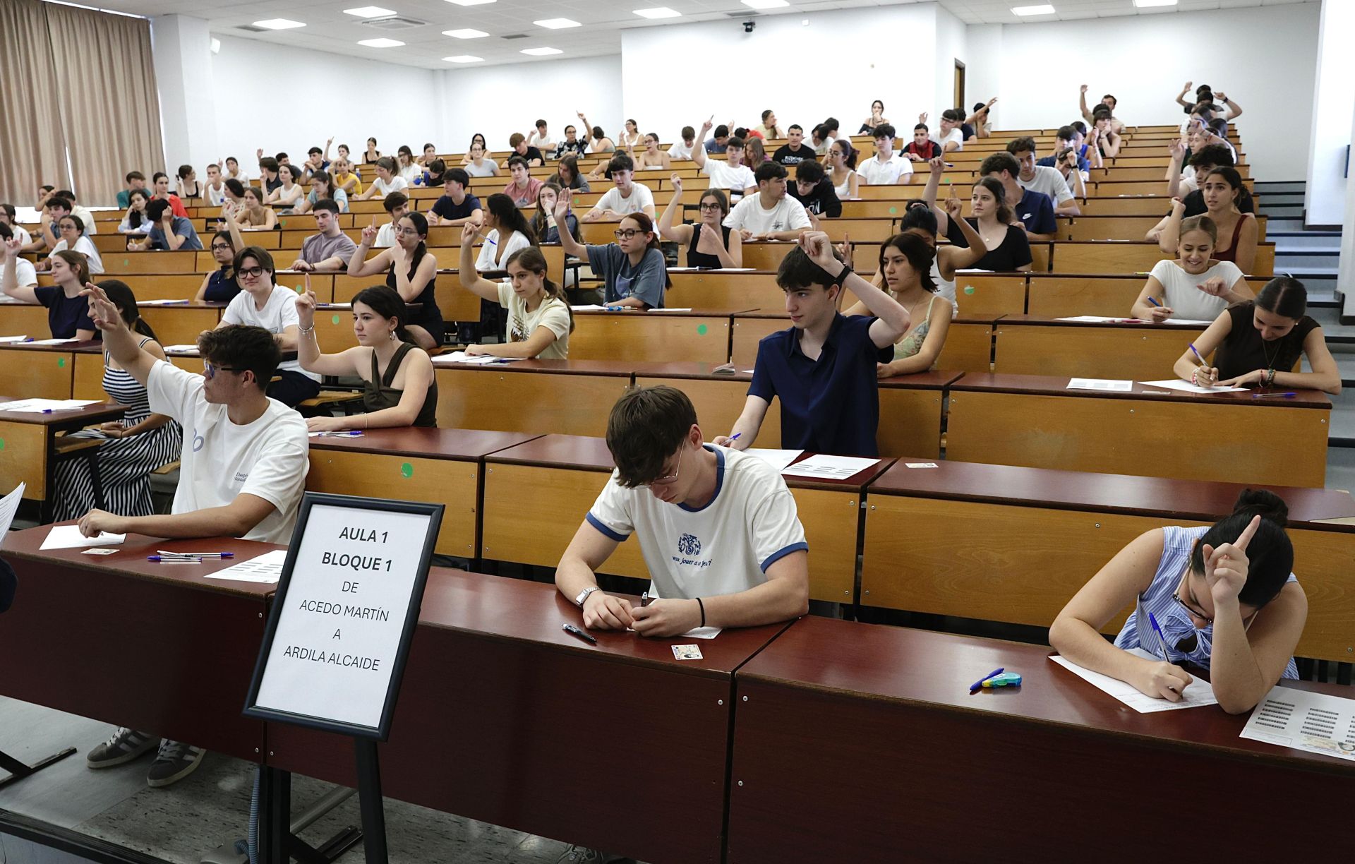 La selectividad arranca en Málaga: se examinan 9.153 alumnos