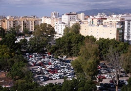 Parking del Civil, donde se levantará el tercer hospital.