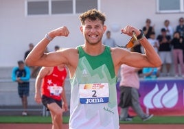 Salva García logra la mínima en decatlón para el Europeo sub-20