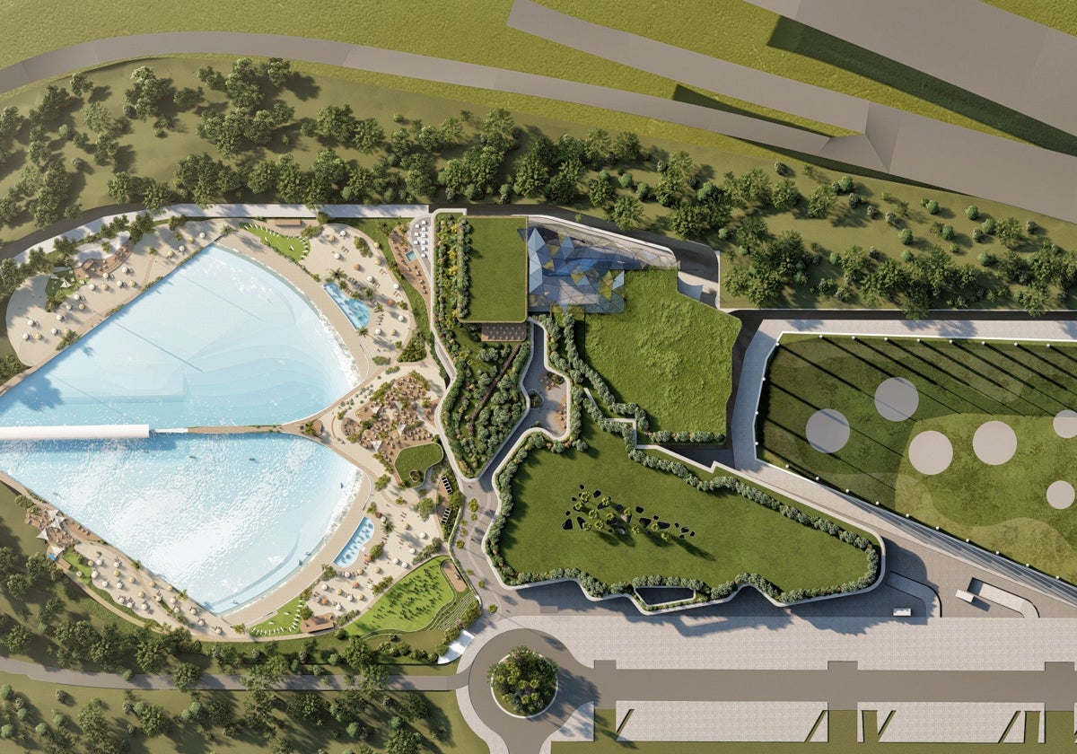 Una empresa de Málaga diseña el mayor parque de olas de Europa